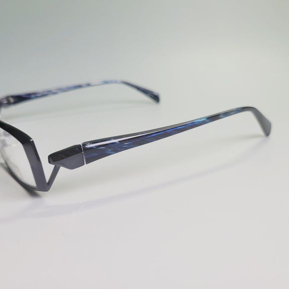 KIO YAMATO TITANIUM JAPAN EYEGLASSES EYEWEAR HALF FRAME KT-274U CRANE 54-18-135 - Picture 5 of 10